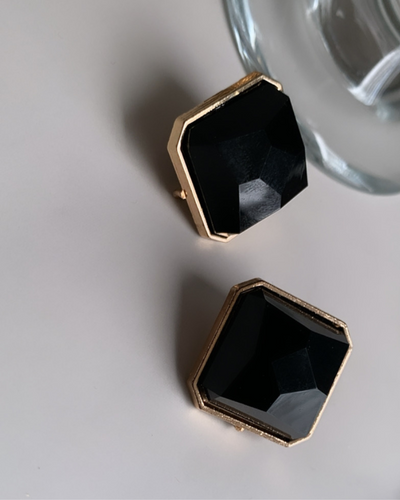 Emma Earrings - Black