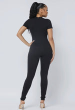 Load image into Gallery viewer, Level Up Jumpsuit - Black