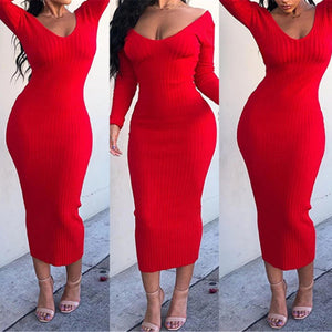 Love Me More Bodycon Dress - Shades of Beautii Collection