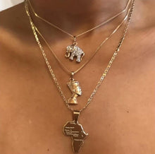 Load image into Gallery viewer, Ankh Layered Necklace - Shades of Beautii Collection