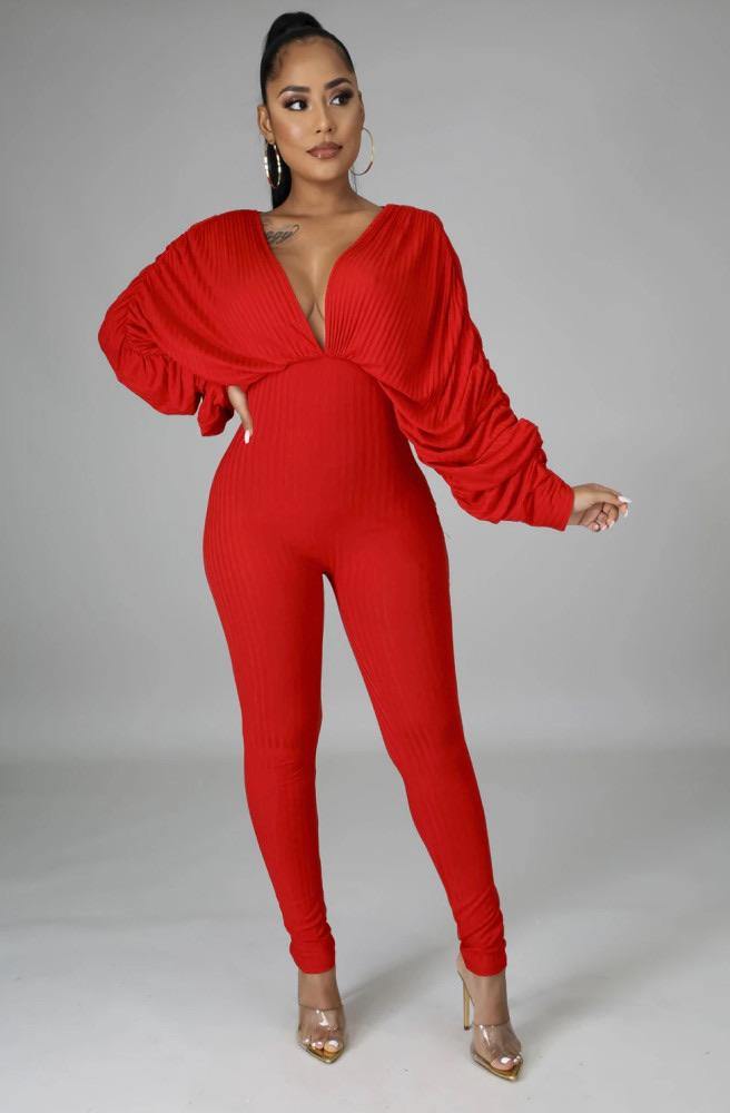 Small Red Jumpsuit