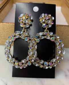 Classy Crystal Earrings