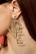 Load image into Gallery viewer, Love Dangle Earrings - Shades of Beautii Collection