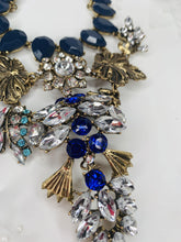Load image into Gallery viewer, Bold Chunky Blue Necklace - Shades of Beautii Collection